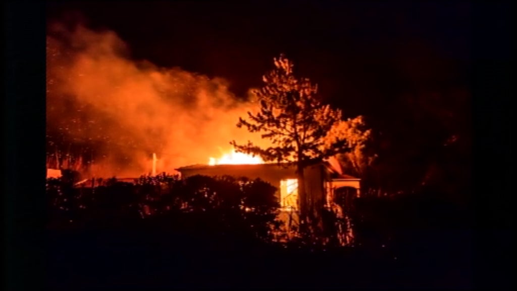 Incêndio no Faial