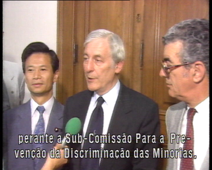 Declarações de Eric Avebury