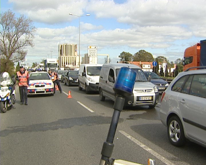 Acidente na 2.ª Circular