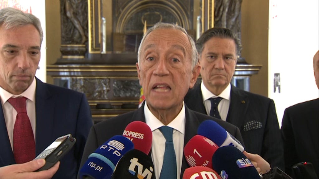 Marcelo Rebelo de Sousa em Paris