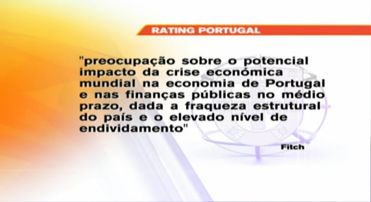 Agências cortam classificação da dívida portuguesa