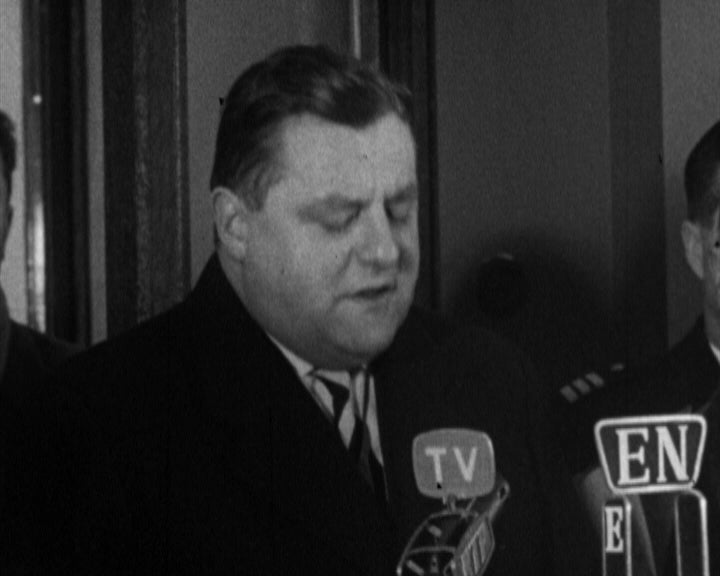 Chegada de Franz Josef Strauss