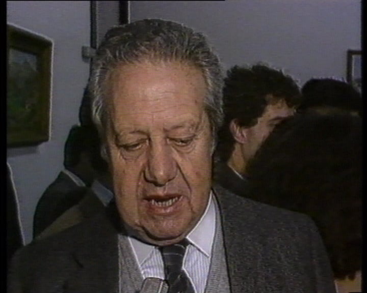 Mário Soares com jovens de Bragança