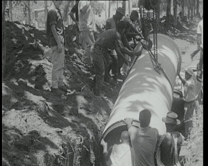 Nova Conduta de Água em Lourenço Marques