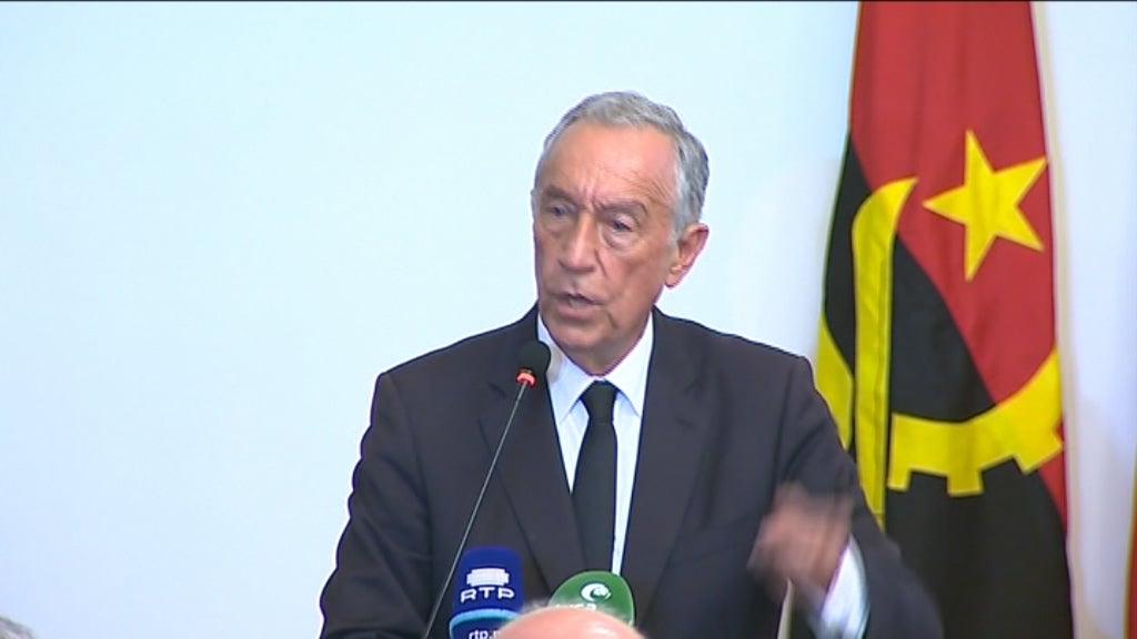 Visita de Marcelo Rebelo de Sousa a Angola