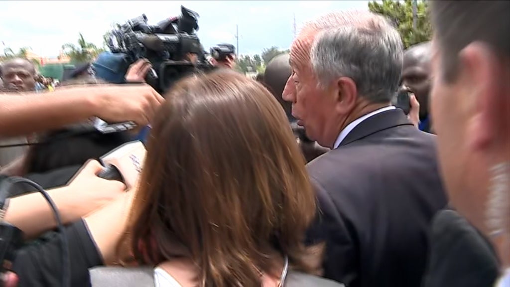 Visita de Marcelo Rebelo de Sousa a Angola