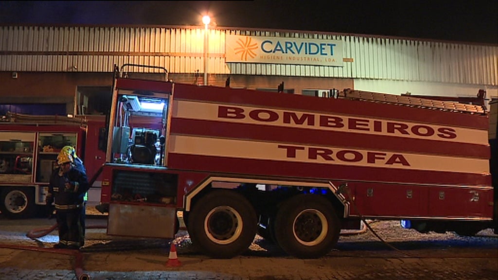 Incêndio em Santo Tirso