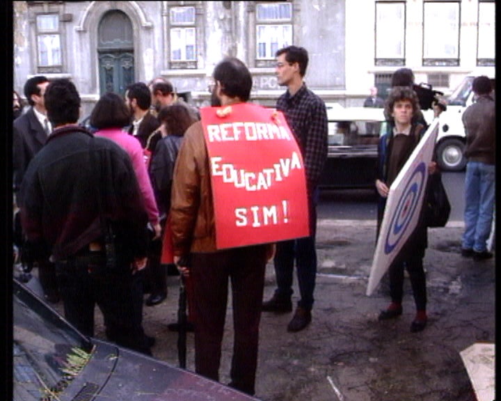 Manifestação de Sindicalistas