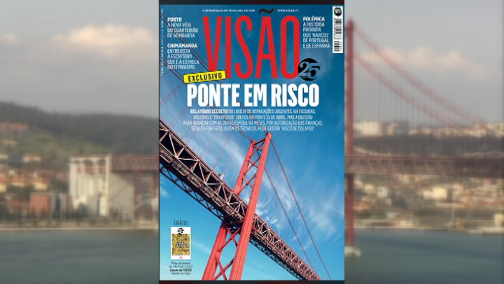 Obras na Ponte 25 de Abril