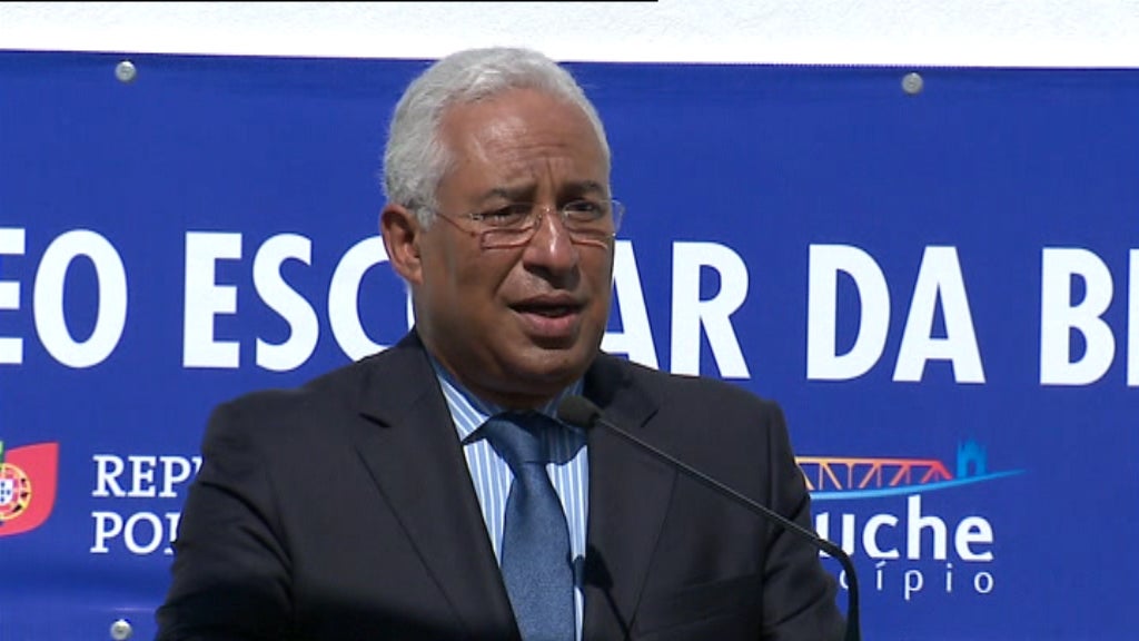António Costa em Coruche