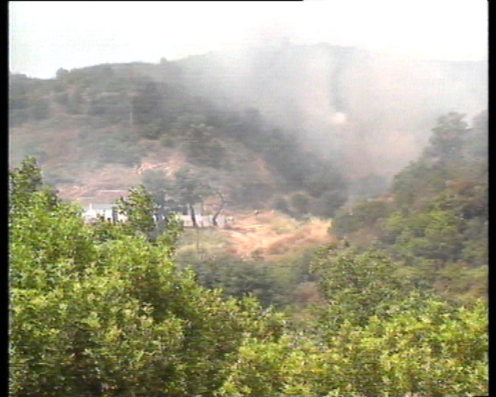 Incêndio na serra de Monchique