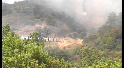 Incêndio na serra de Monchique