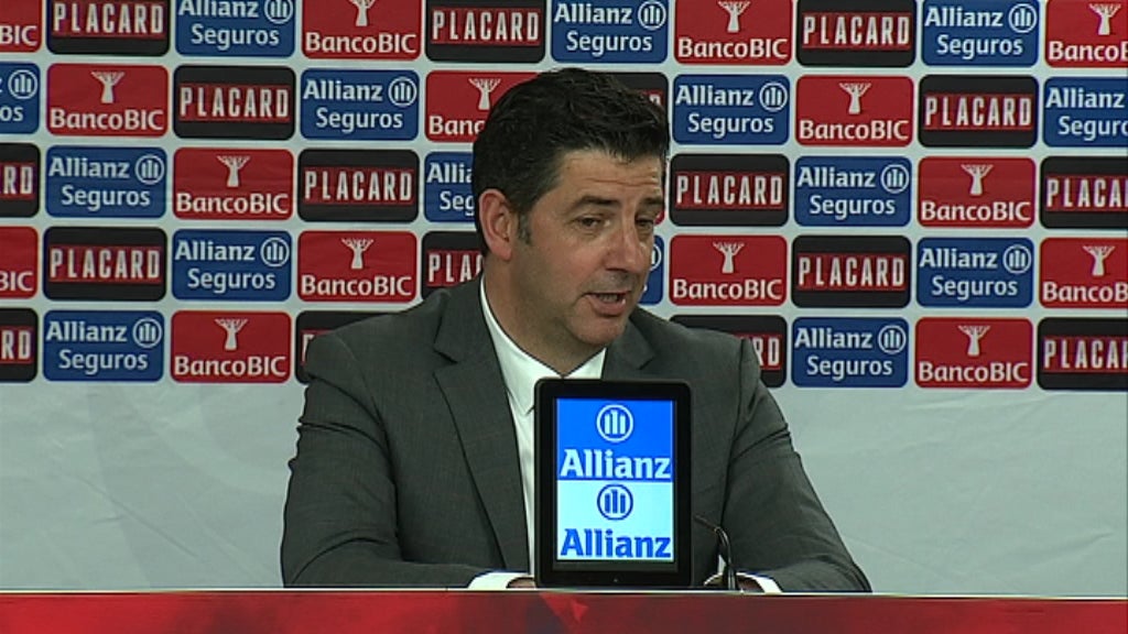 Conferência de imprensa de Rui Vitória e Pedro Emanuel