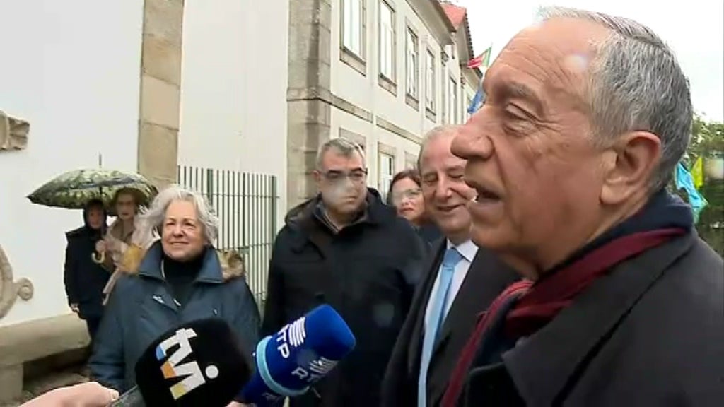 Visita de Marcelo Rebelo de Sousa a Oliveira do Hospital