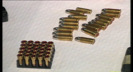 Armas de fogo apreendidas em Montalegre