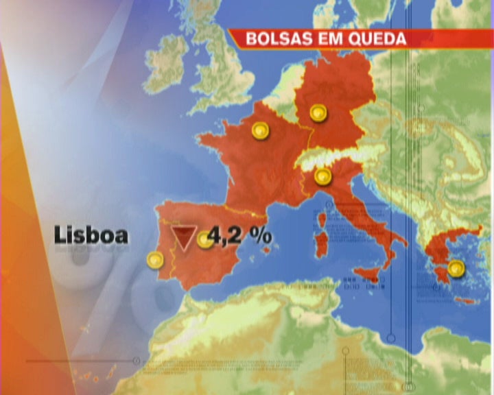 Colapso nos mercados financeiros