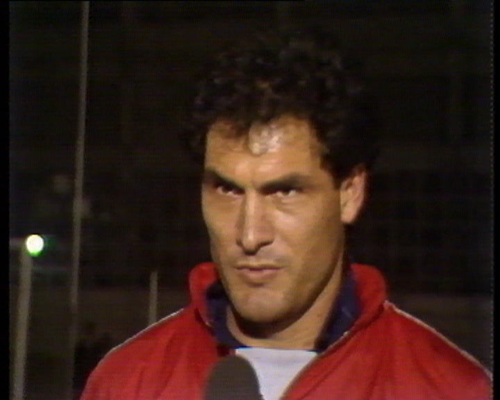 Treino da selecção nacional de futebol