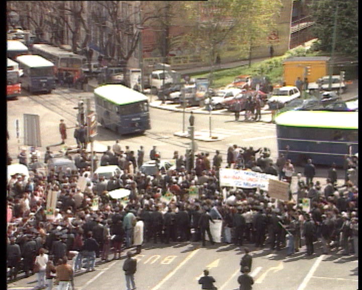 Manifestação de agricultores