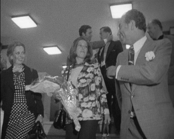 Chegada de Maria José Goyannes e Margot Cottens