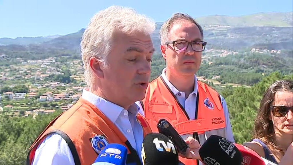 Incêndios florestais em Vila Real