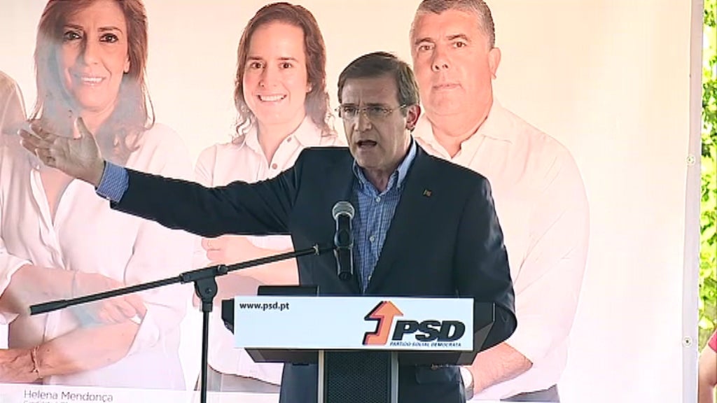 Passos Coelho em Proença-a-Nova