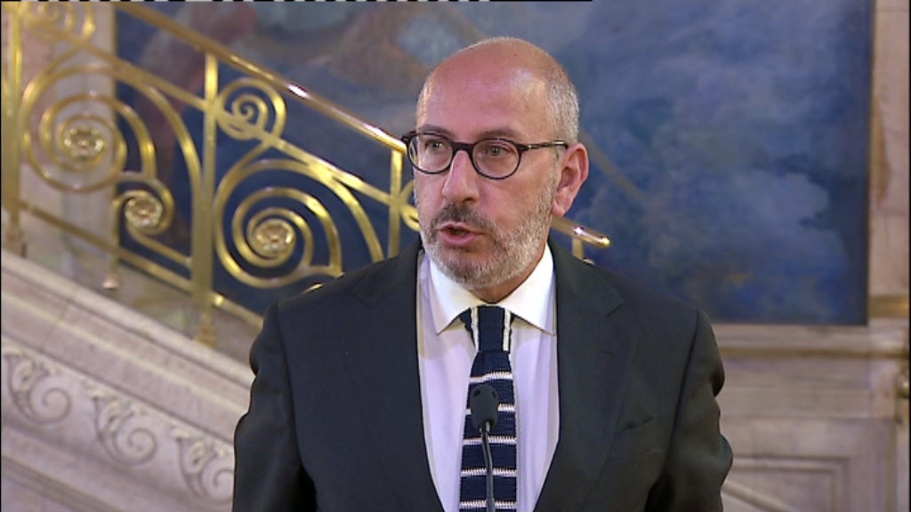 Conferência de imprensa de Telmo Correia