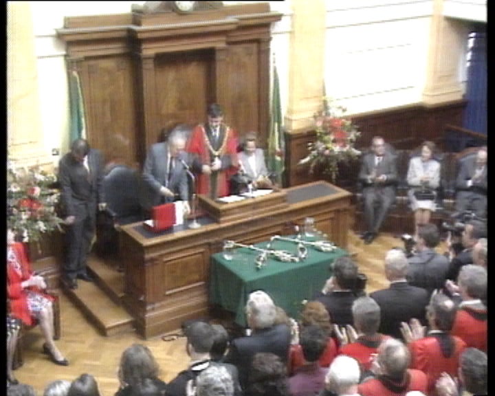 Visita de Mário Soares à Irlanda