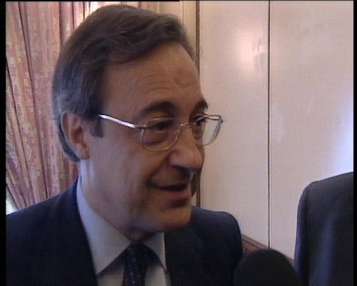 Encontro entre Florentino Pérez e Manuel Vilarinho