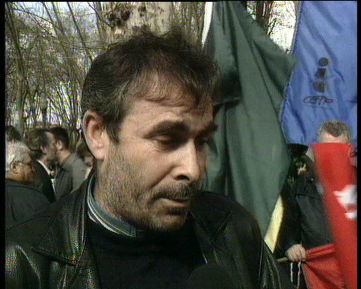 Concentração de trabalhadores no Porto