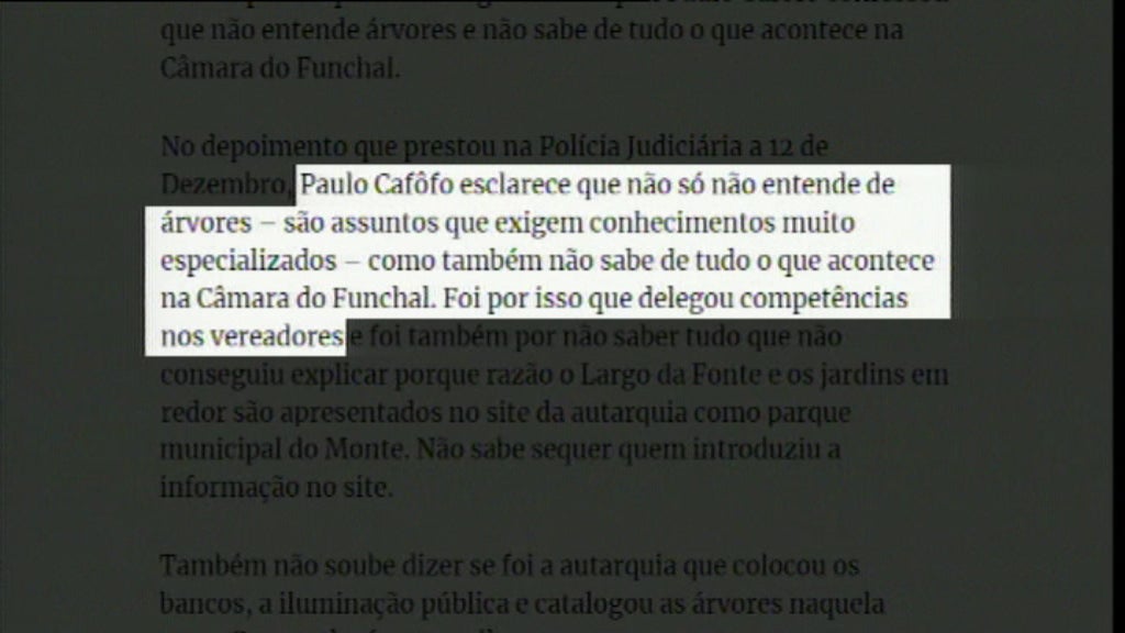 Paulo Cafôfo arguido