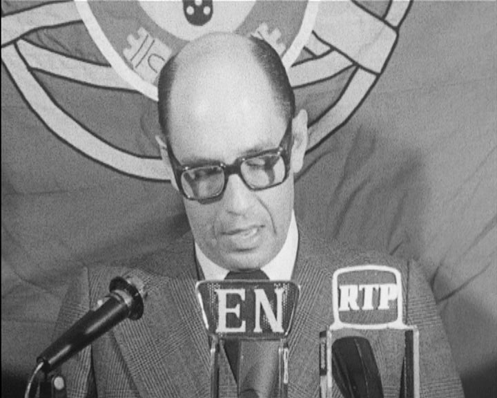 Visita de Joaquim Silva Pinto ao distrito de Leiria