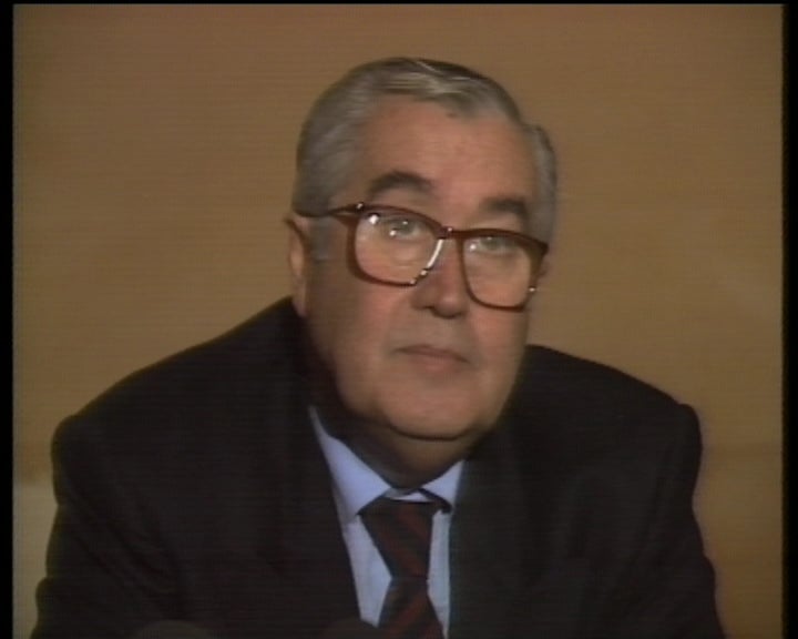 Conferência de imprensa de Falcão e Cunha