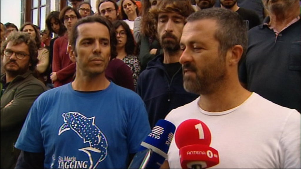 Protesto contra o encerramento do IMAR