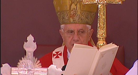 Papa Bento XVI no Porto
