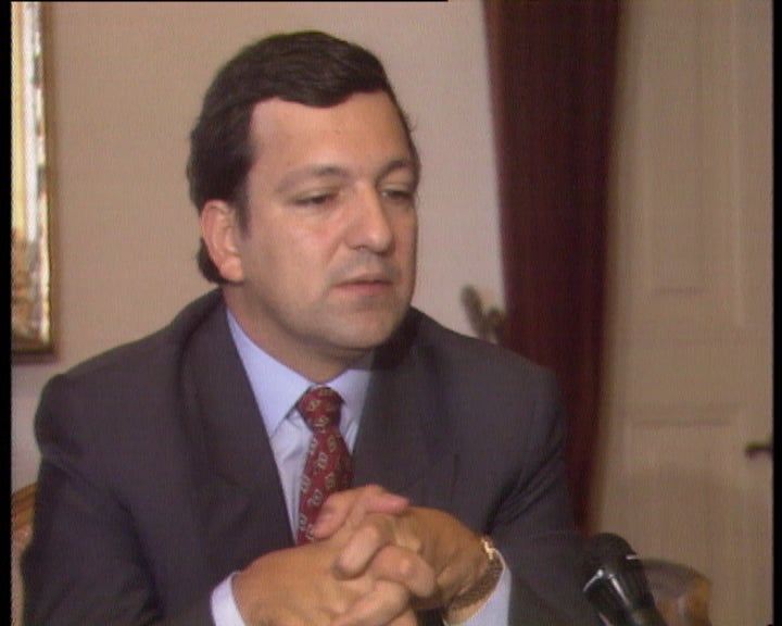 Durão Barroso sobre a situação em Angola