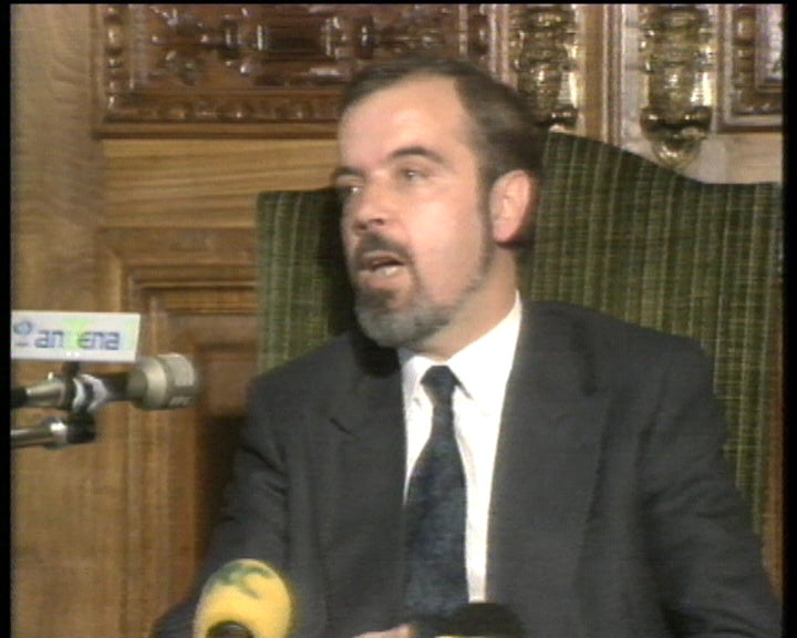 Conferência de imprensa de Fernando Nogueira sobre modernização da justiça