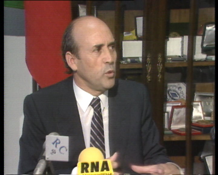 Conferência de imprensa de Sousa Cintra