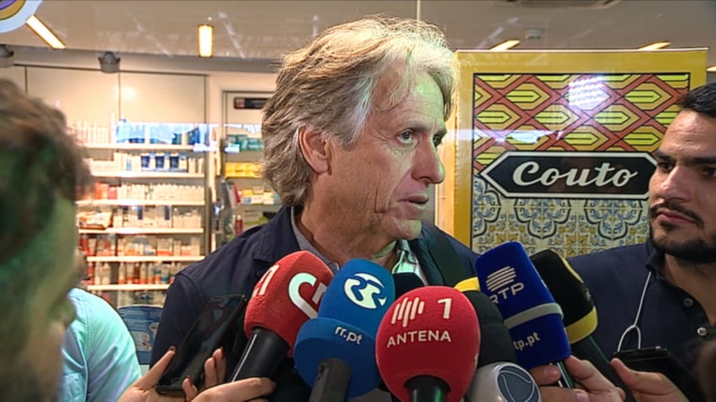 Declarações de Jorge Jesus sobre o Flamengo