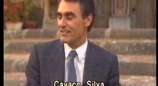 Encontro de Cavaco Silva com João Paulo II