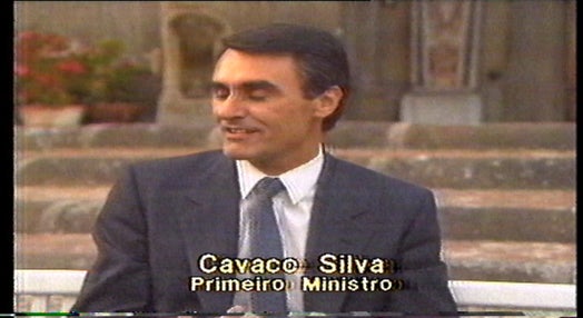 Encontro de Cavaco Silva com João Paulo II