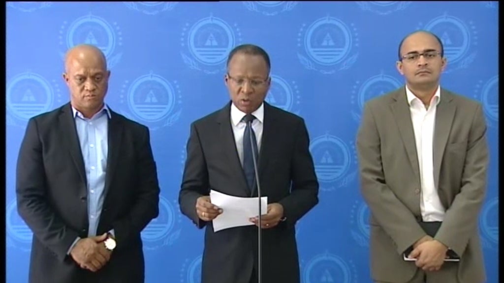 Funeral das vítimas do massacre