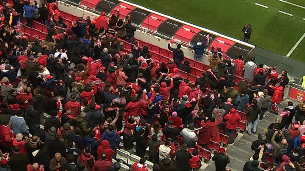 Goleada histórica do Benfica