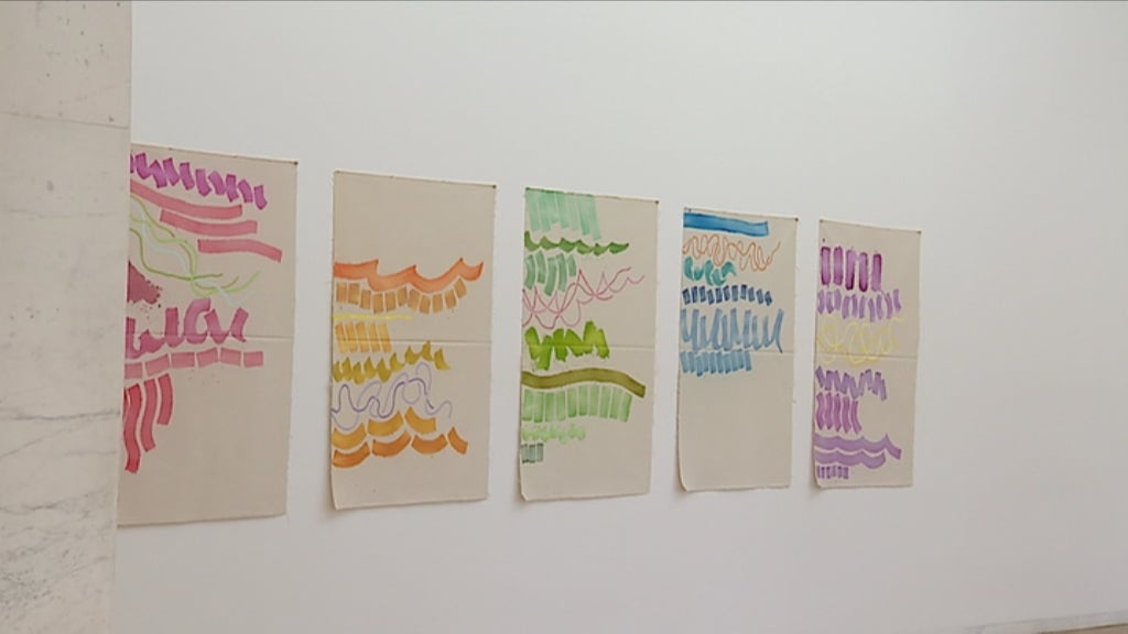 Exposição “Giorgio Griffa: Quasi Tutto” em Serralves