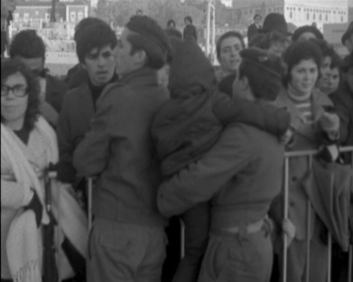 Chegada de tropas do Ultramar a Lisboa