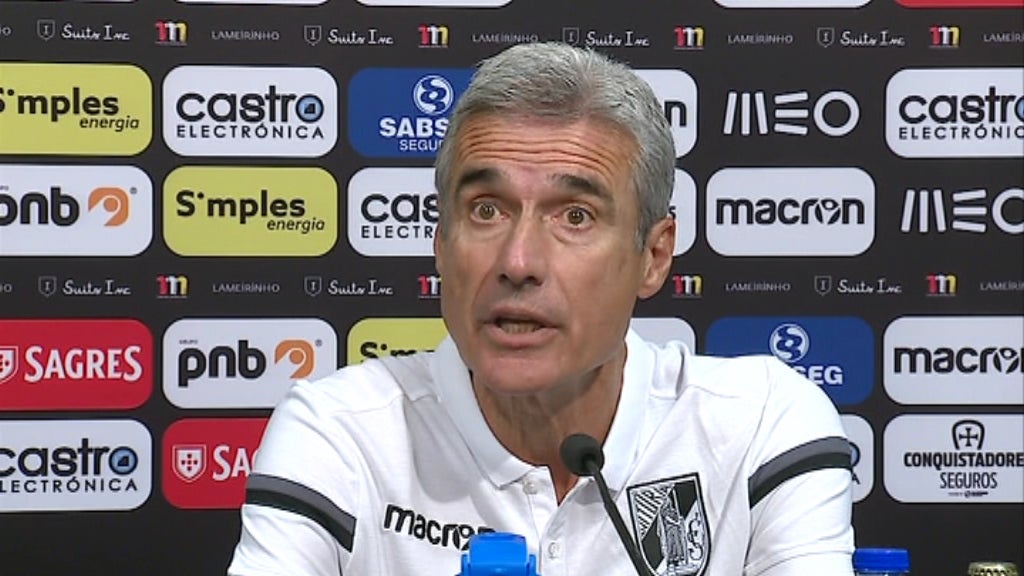 Declarações do treinador Luís Castro