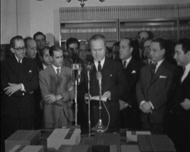 Cerimónia na Junta de Acção Social