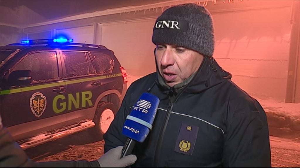 Resgate de montanhistas na Serra da Estrela