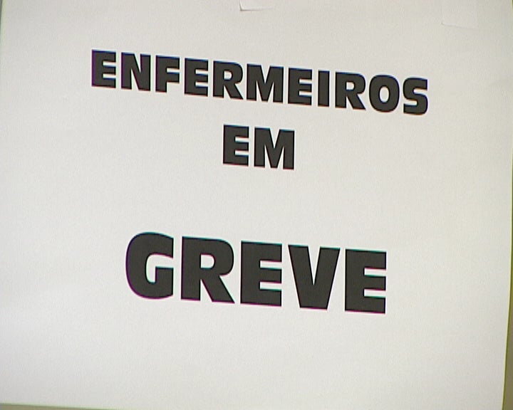 Greve dos enfermeiros