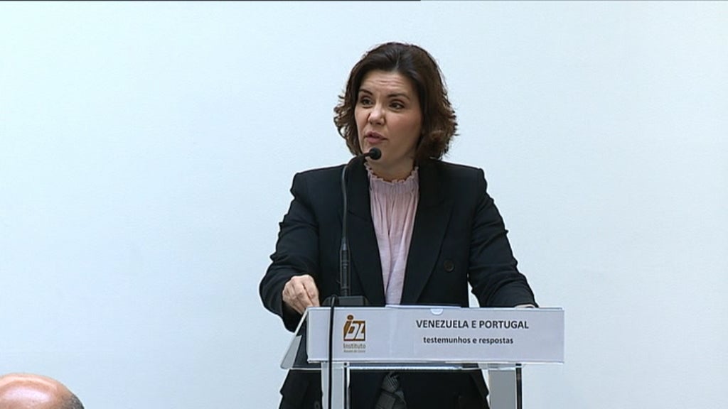 Assunção Cristas sobre a crise na Venezuela