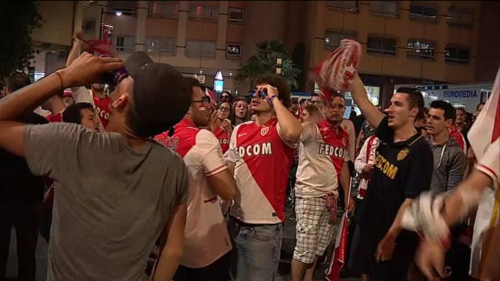 Futebol: Adeptos do Mónaco